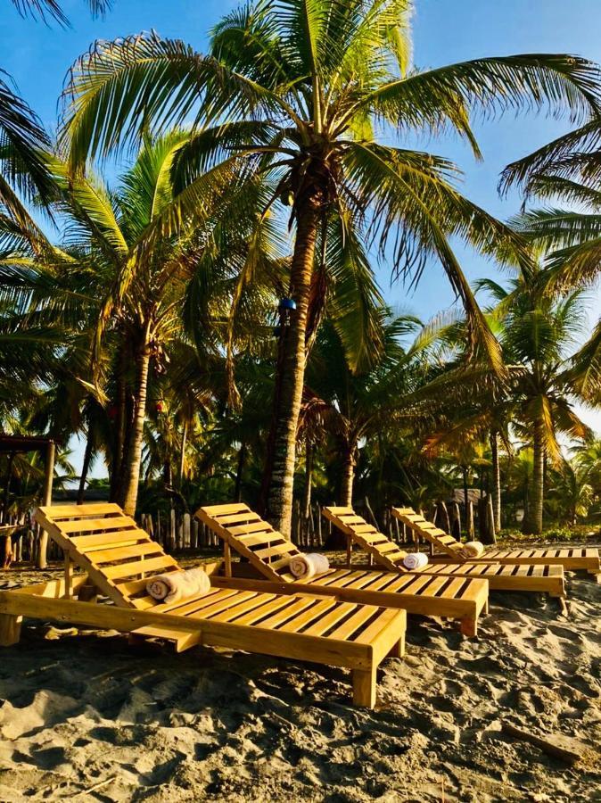 PlayaJaguar Cabaña de playa Monitos Exterior foto