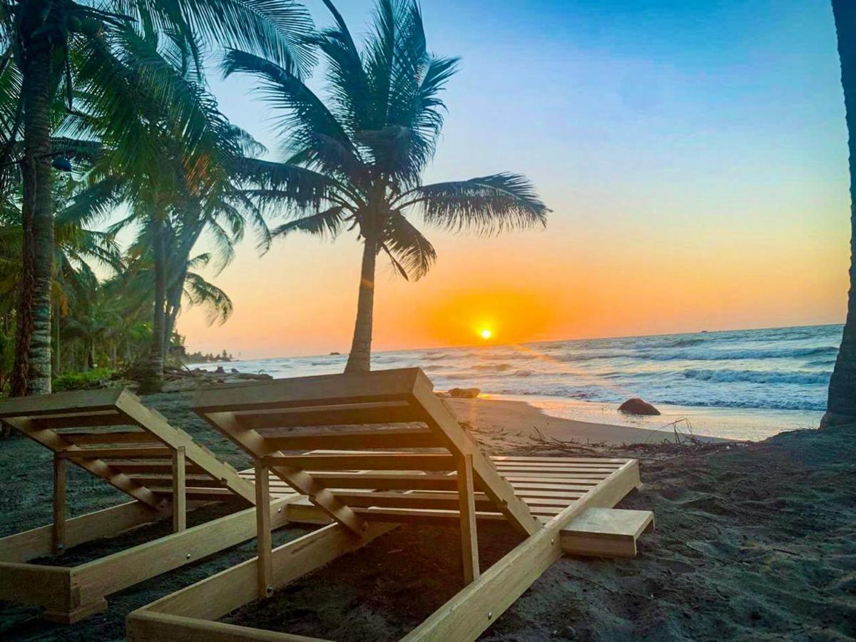 PlayaJaguar Cabaña de playa Monitos Exterior foto